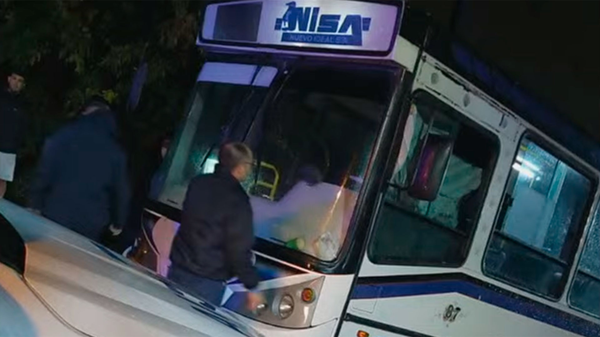 La unidad de colectivo de la línea 620 donde ocurrió el asesinato del chofer Daniel Barrientos