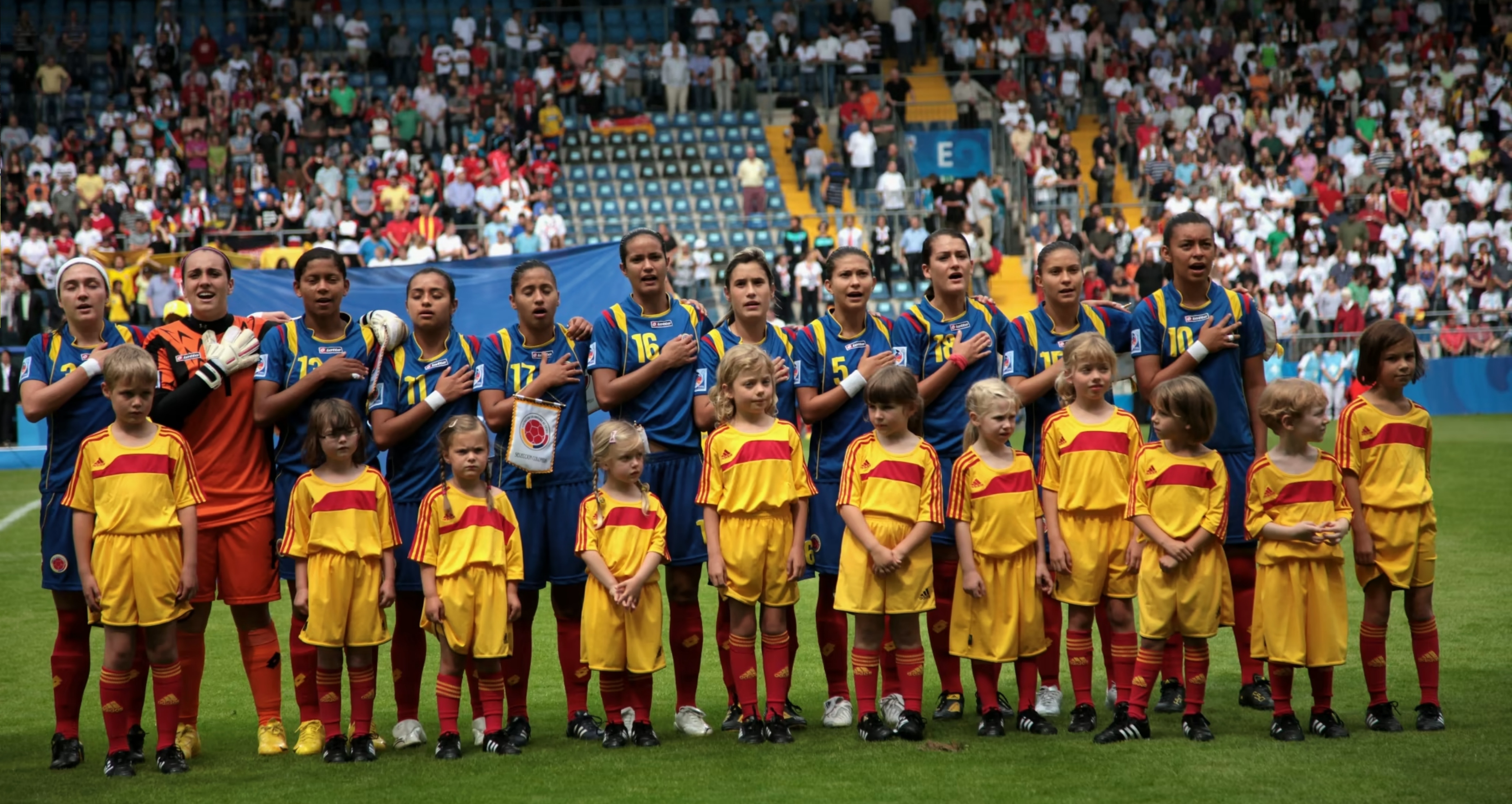 Natalia Ariza integró el seleccionado sub-20 que terminó cuarta en el mundial femenino de Alemania 2010. Crédito: Copa Mundial Femenina Sub-20 de la FIFA Alemania 2010