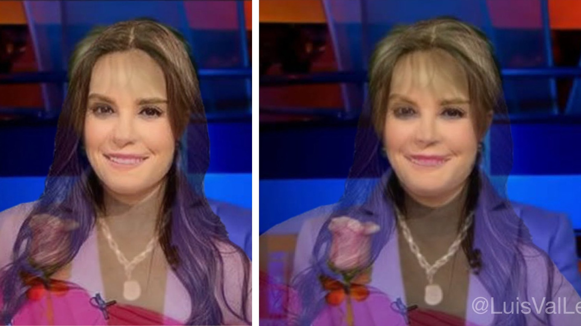 Tania Rincón fue comparada con Lolita Ayala por momento incómodo en TV (Captura de pantalla)