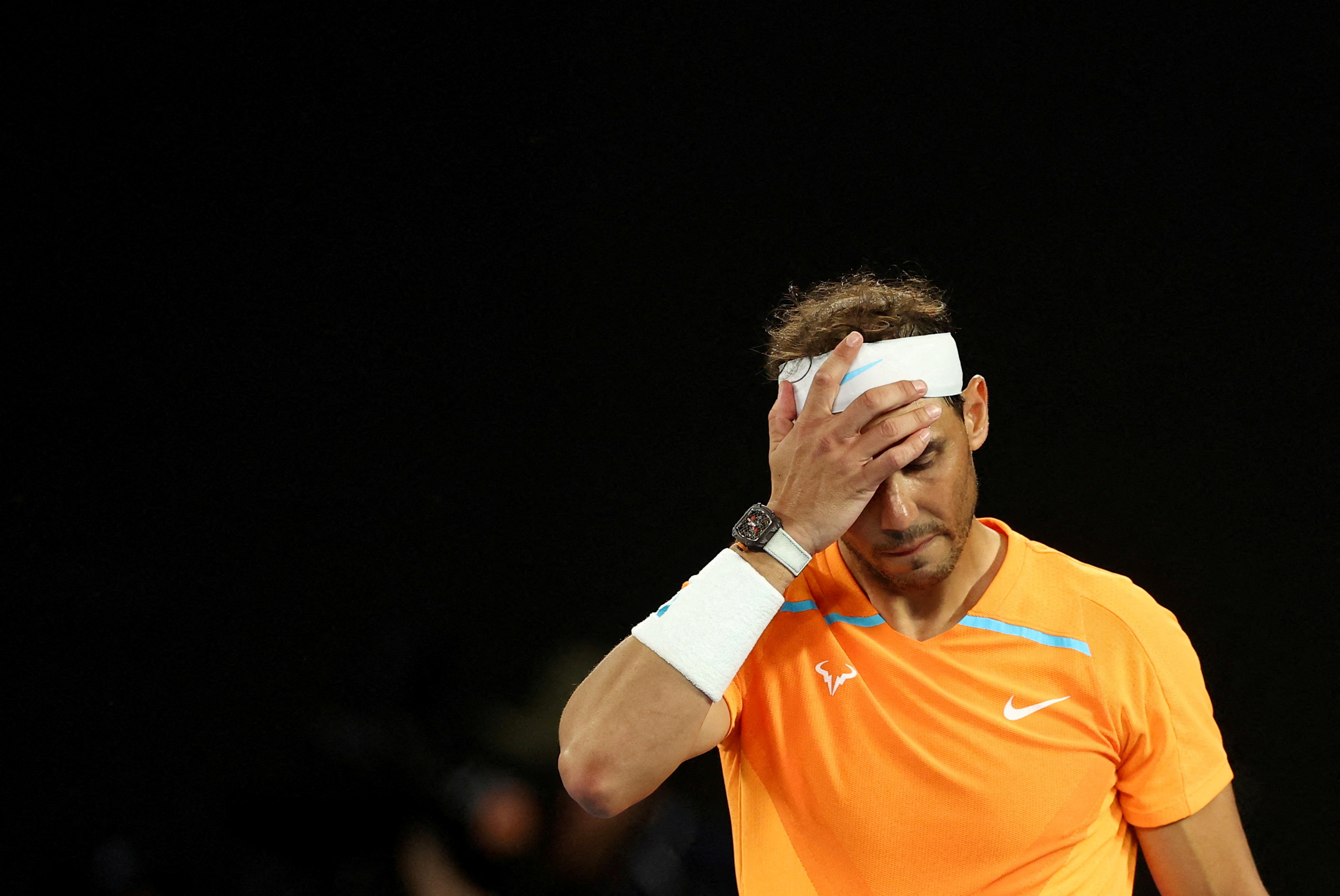 Rafa Nadal durante el pasado Abierto de Australia (REUTERS/Carl Recine/File Photo)