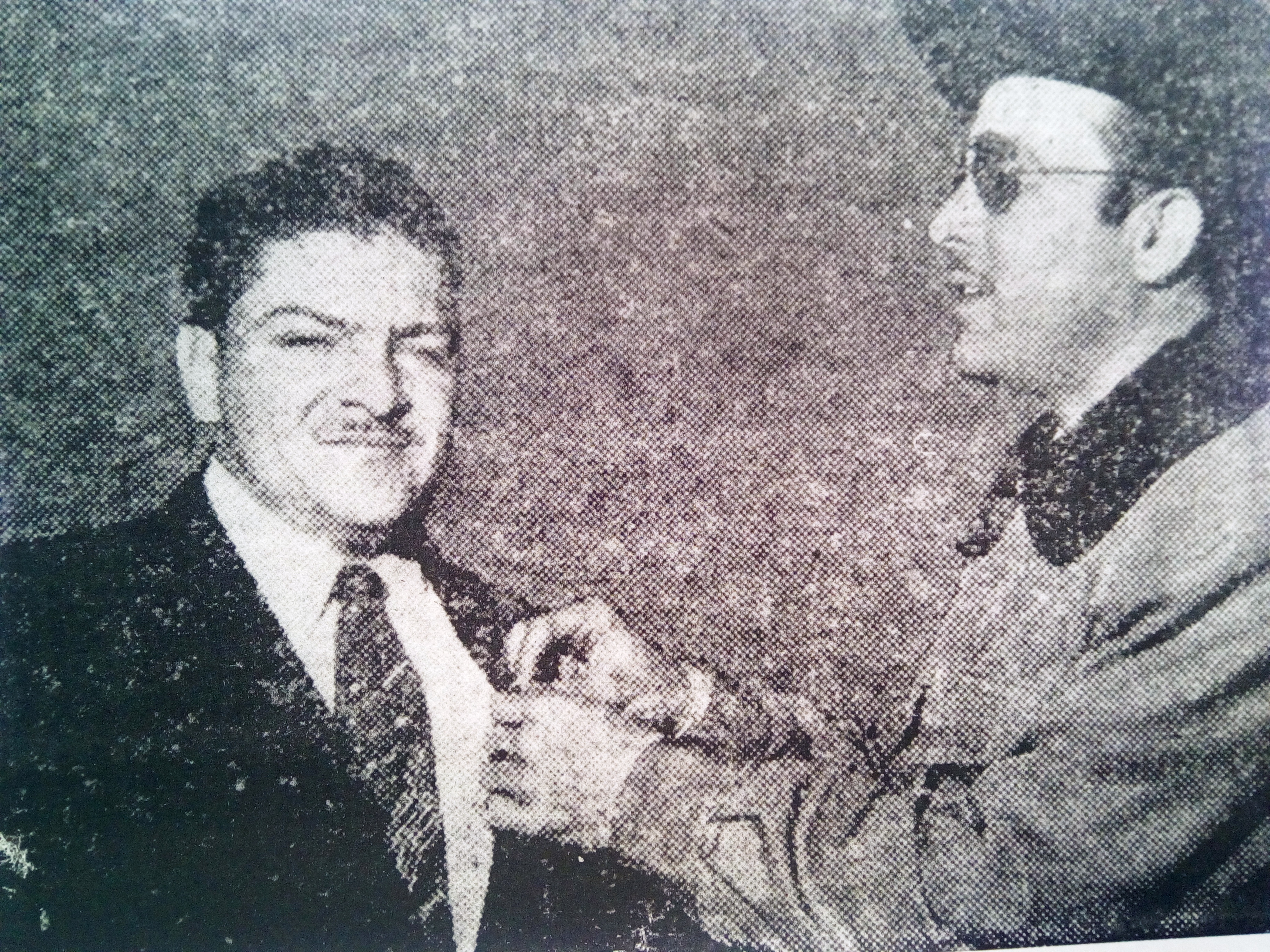 José Alfredo Jiménez entabló amistad con otros cantantes como Pedro Infante (Foto: Imer)
