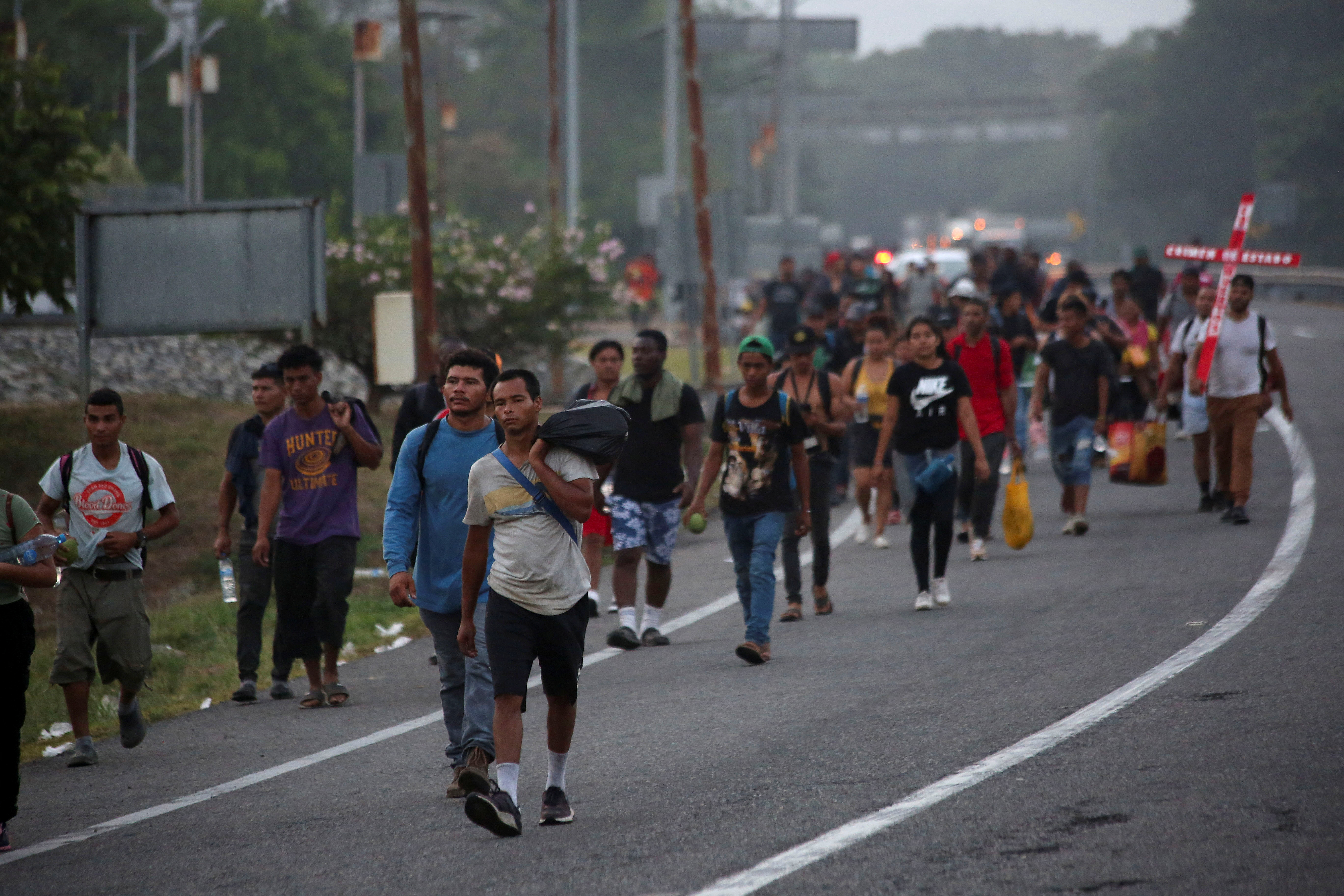 México llamó a los ciudadanos de Centroamérica y países como Venezuela y Colombia no hacer la peligrosa travesía. REUTERS/Gabriela Sanabria