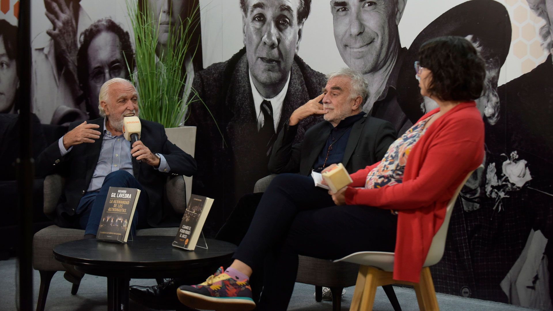 Feria del libro 2023 - Entrevista a Gil Lavedra y Luis Moreno Ocampo