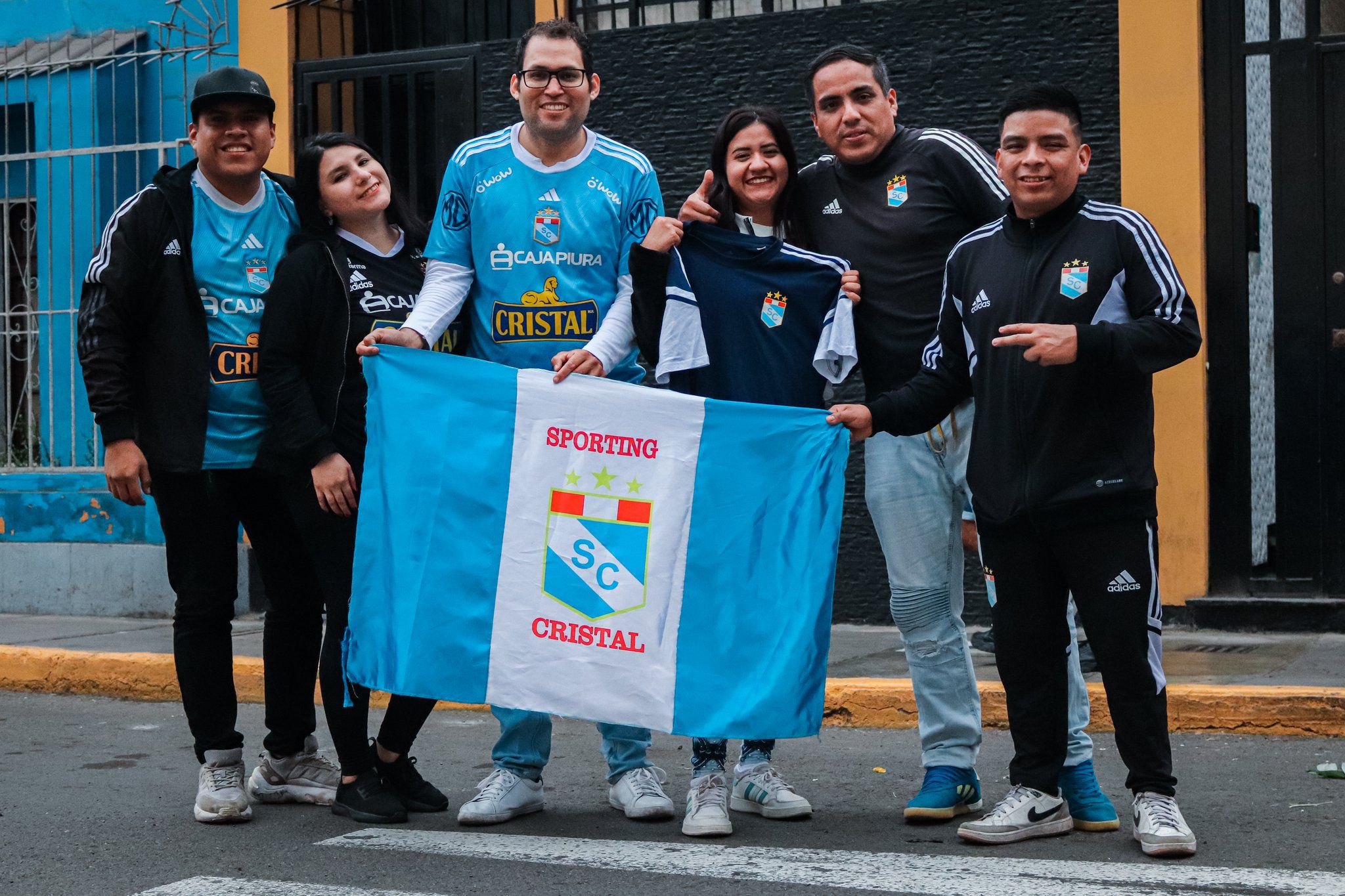 Hinchas del club 'cervecero' en el Estadio Nacional