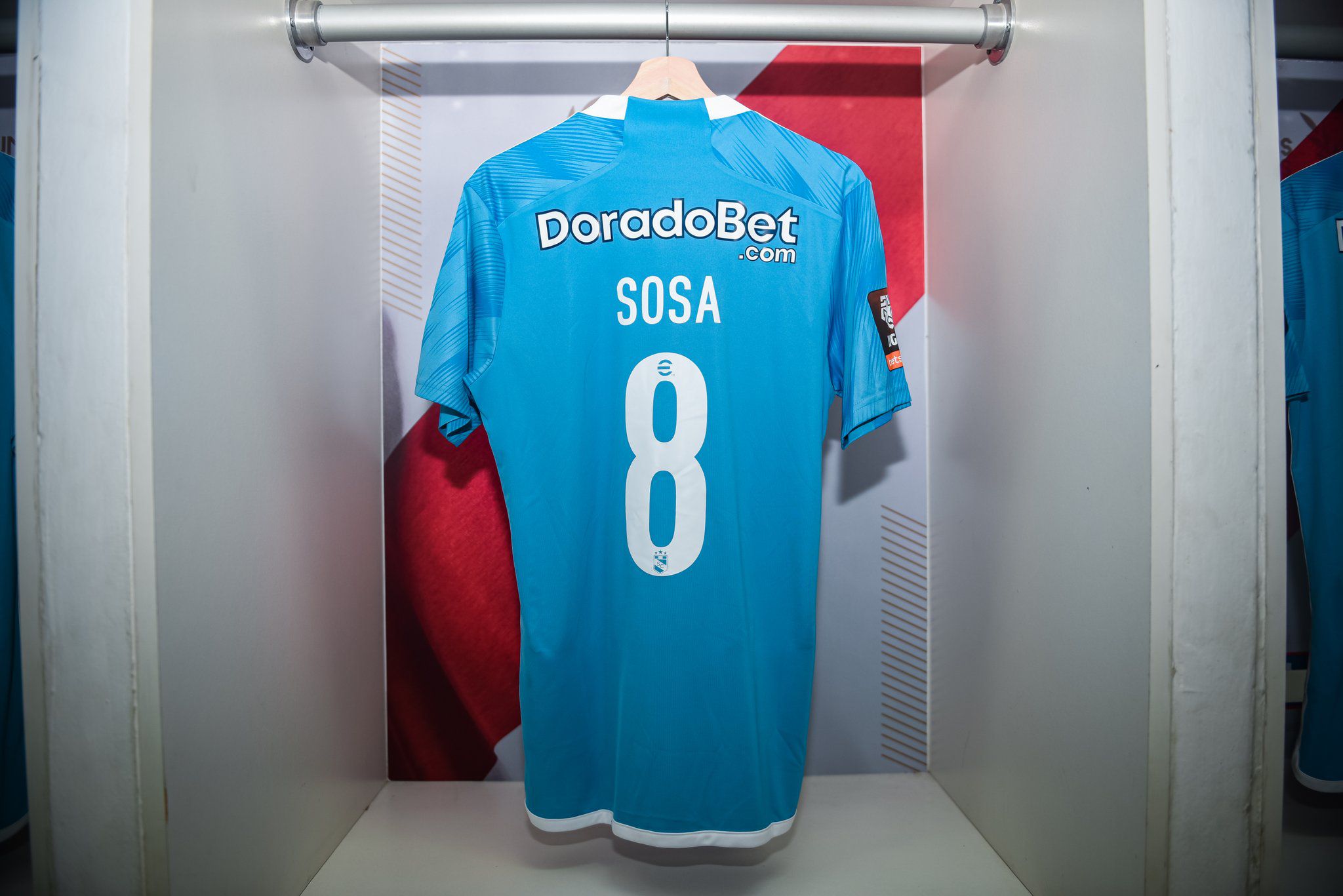 Sporting Cristal vs Cusco FC: la camiseta de Leandro Sosa en el vestuario del Estadio Nacional