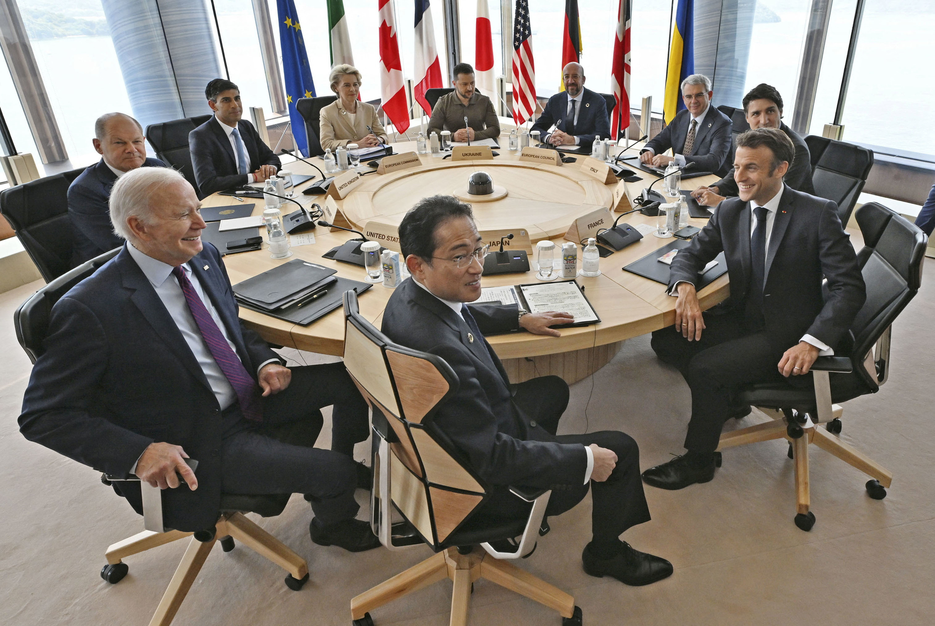 Zelensky aseguró que el poder de las democracias “está creciendo” tras la reunión de líderes del G7. (REUTERS)