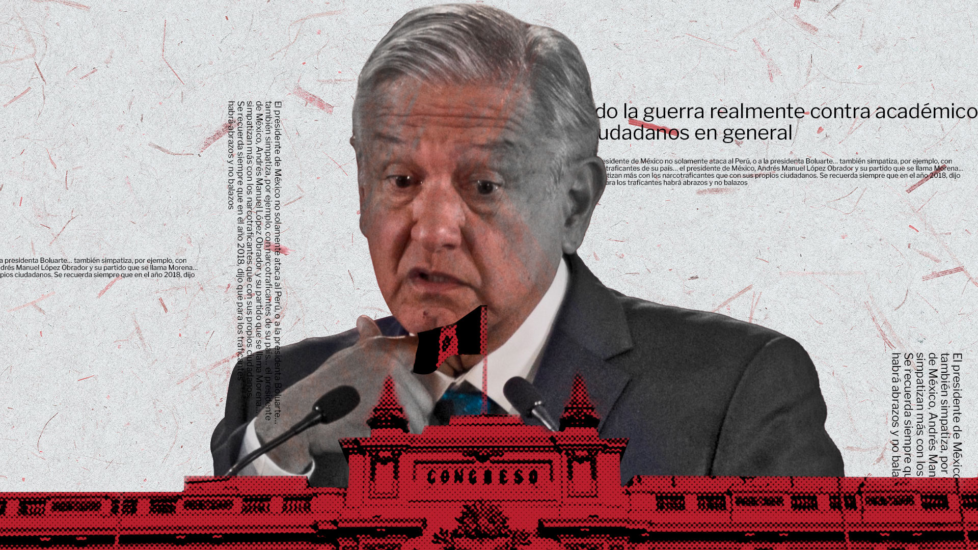 Tras un acalorado debate, el Presidente Andrés Manuel López Obrador fue declarado persona non grata en Perú. Foto: Jovany Pérez / Infobae México