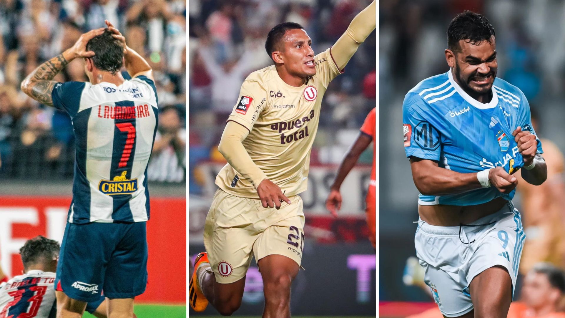 Alianza Lima no cuenta con futbolistas en el once ideal de la jornada 16. Por el contrario, Universitario y Sporting Cristal sí. (Pase Filtrado/ Universitario/ Cristal)